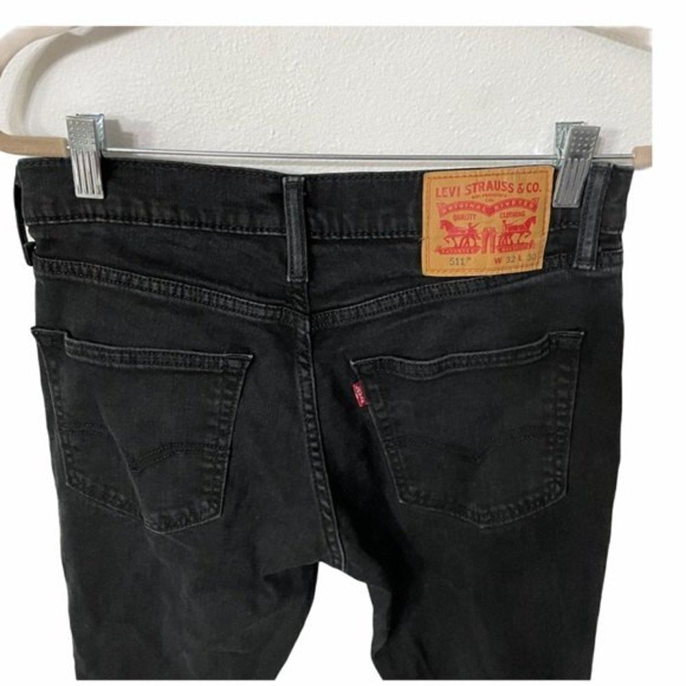 LEVIS | black 511 slim fit jeans